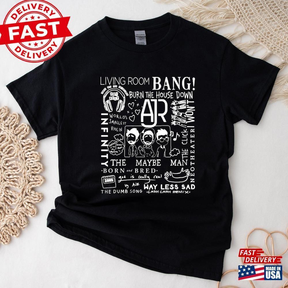 Ajr The Maybe Man Tour Shirt Band Fan Concert Classic